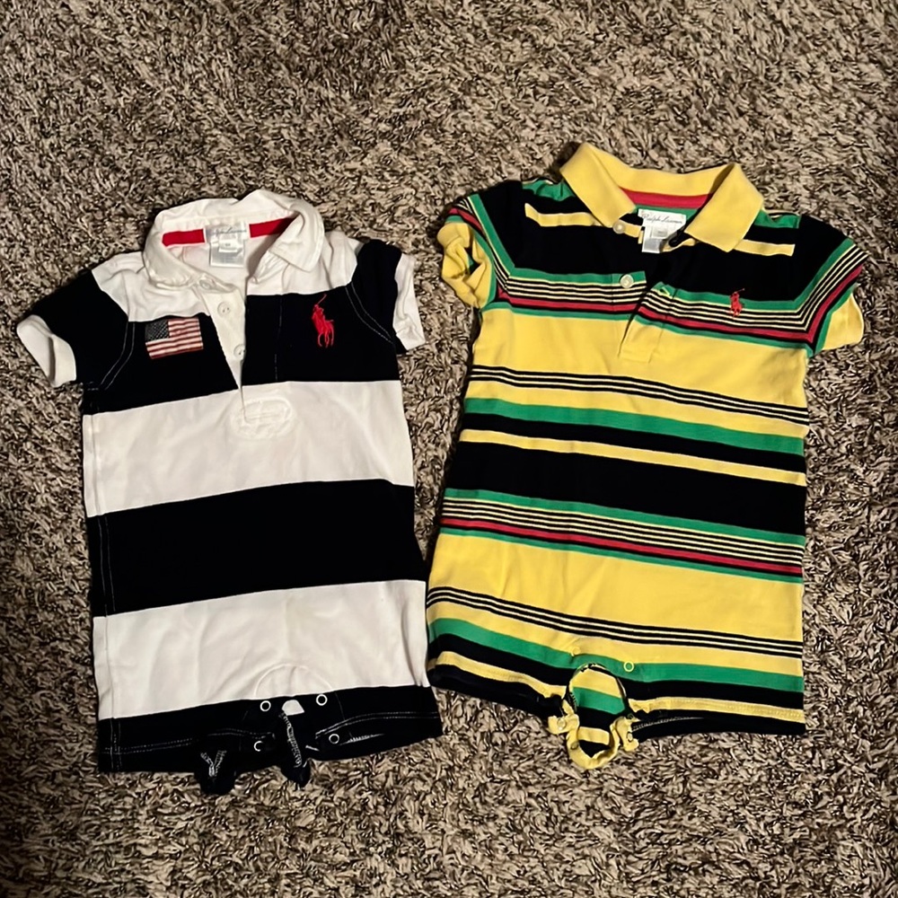 Ralph Lauren Polo Rompers